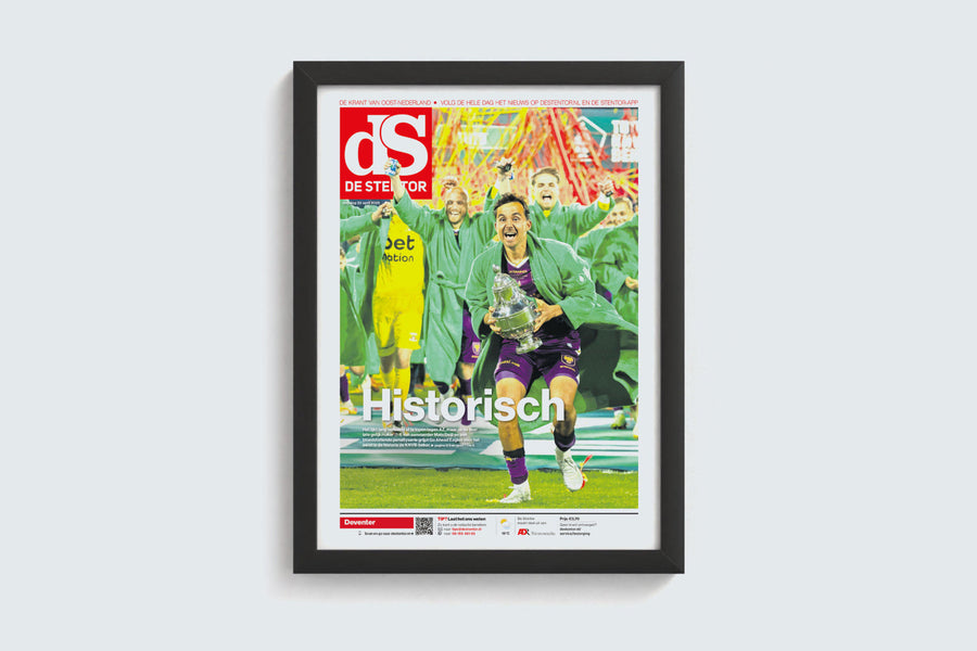 Voorpagina De Stentor - Go Ahead Eagles - afbeelding 1