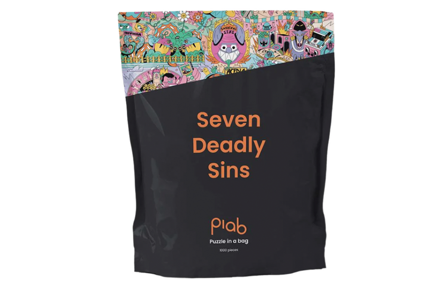 Puzzle in a bag - De Zeven Hoofdzonden puzzel - afbeelding 1