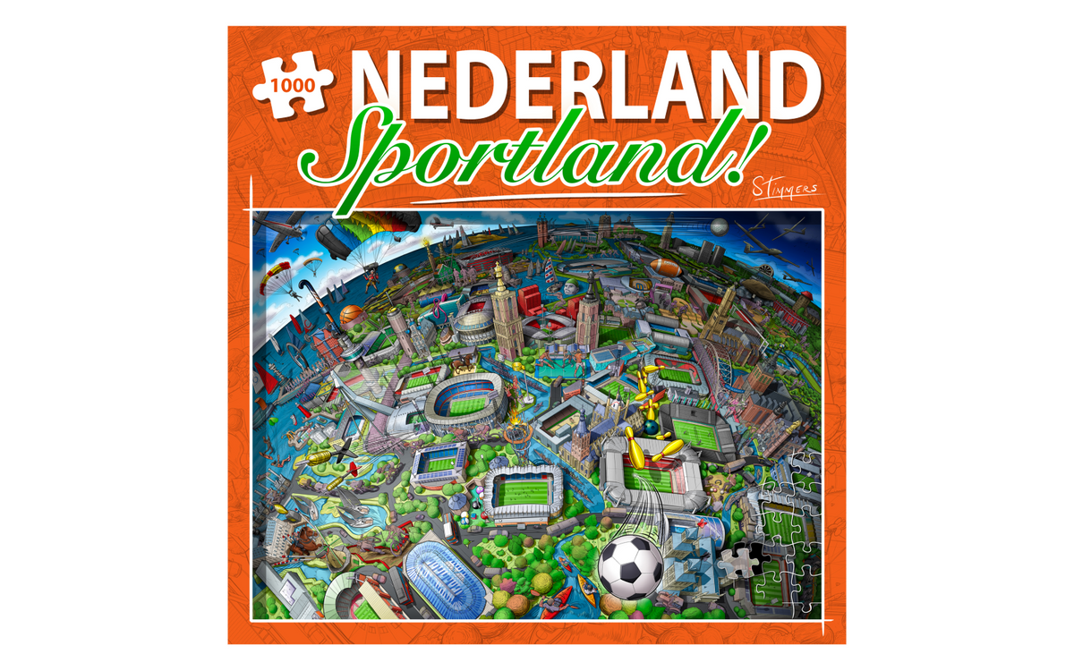 Nederland Sportland - Legpuzzel - afbeelding 3