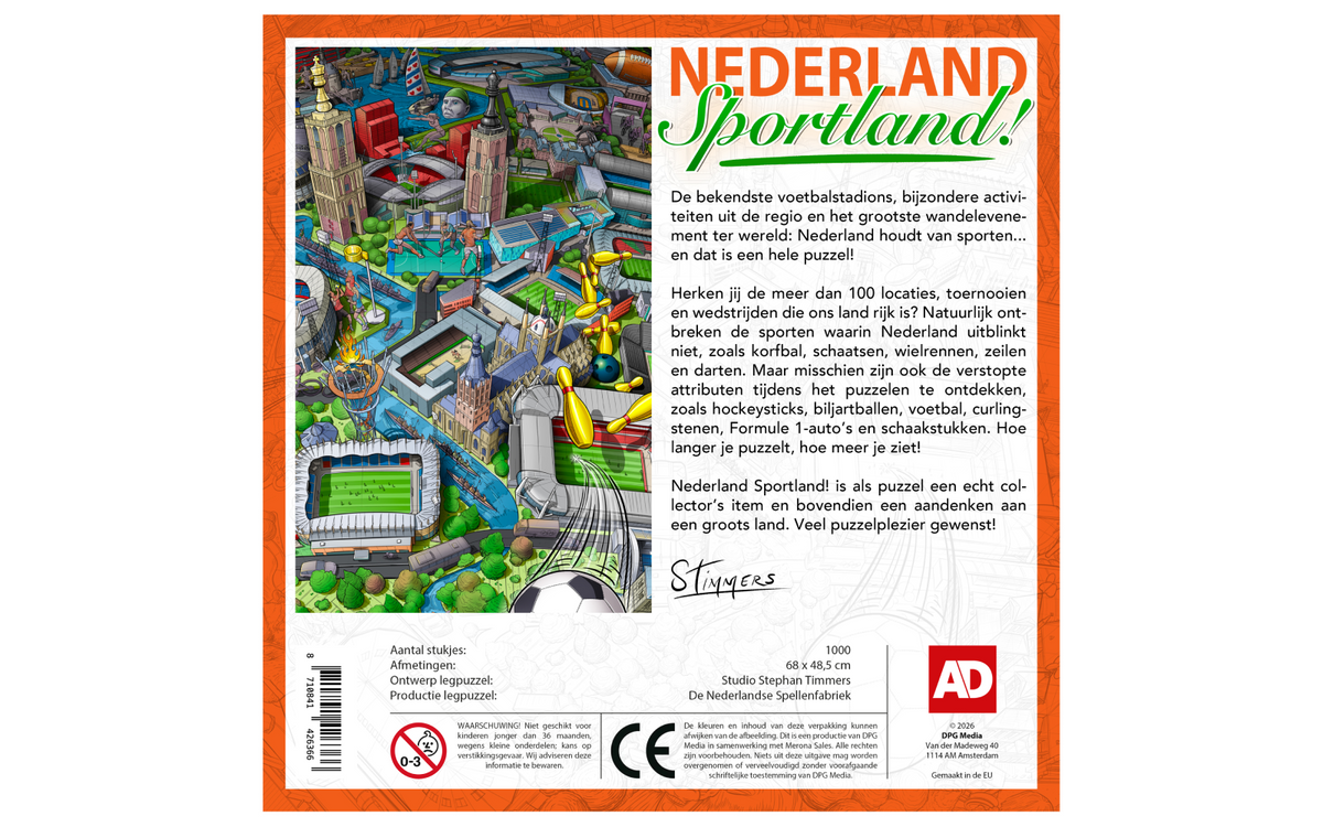 Nederland Sportland - Legpuzzel - afbeelding 2