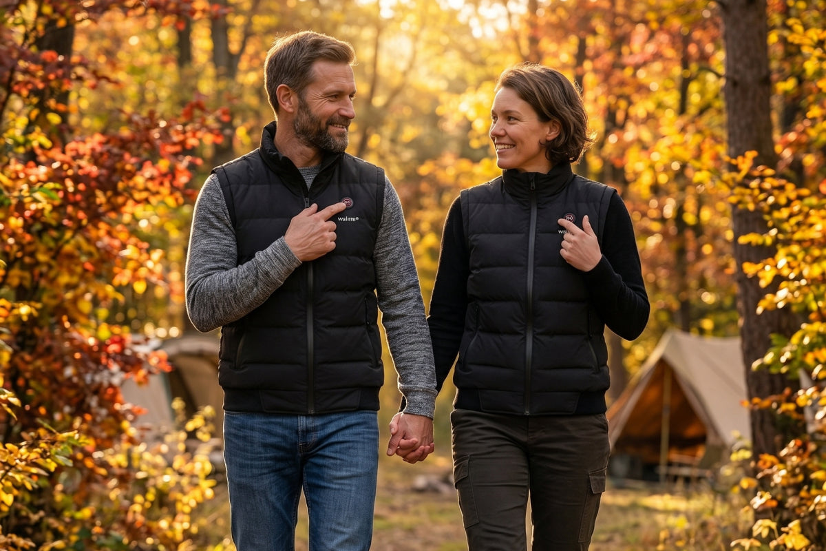 Infrarood verwarmde bodywarmer (m/v) - Wahrm - afbeelding 1