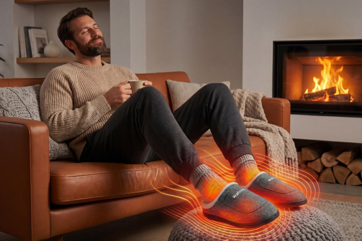 Infrarood verwarmde pantoffels - Wahrm - afbeelding 1